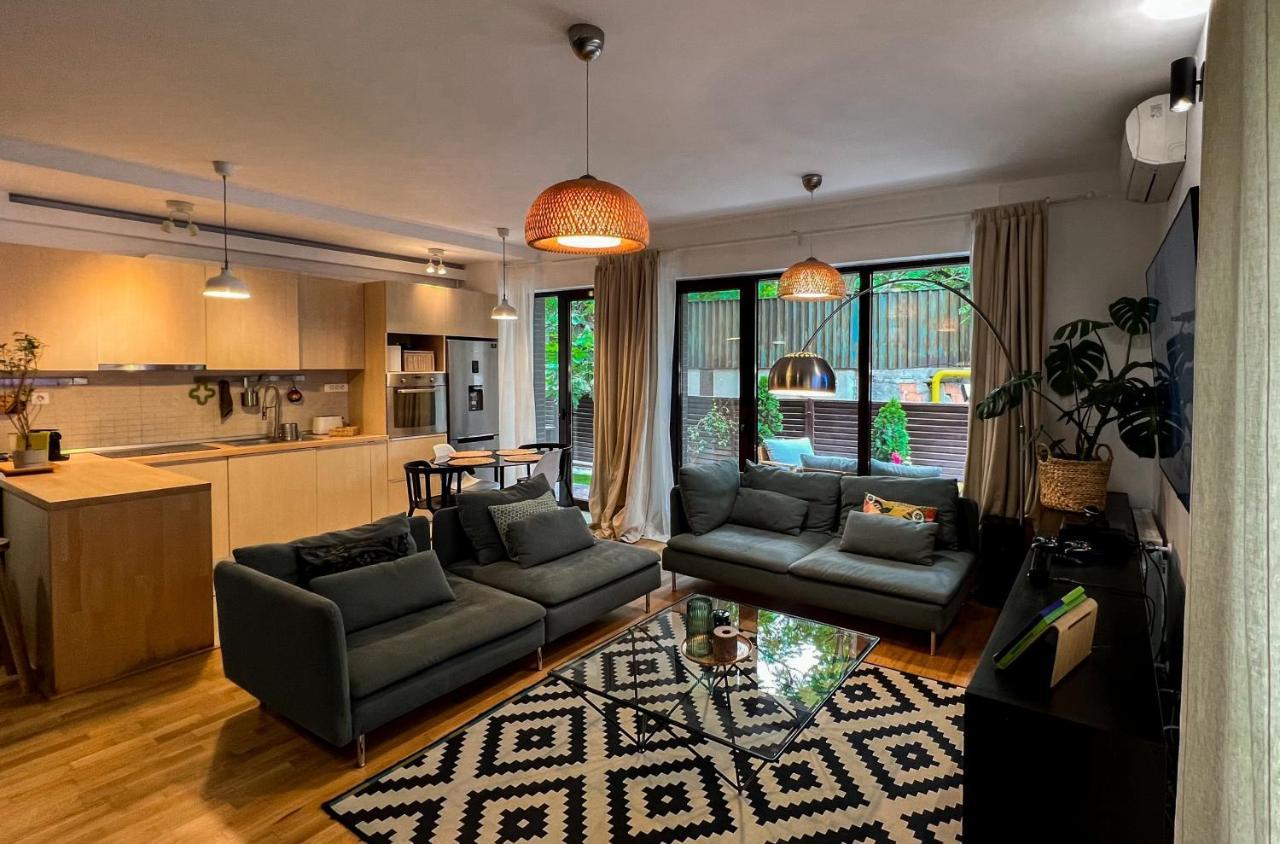 Green Corner Apartment Boekarest Buitenkant foto